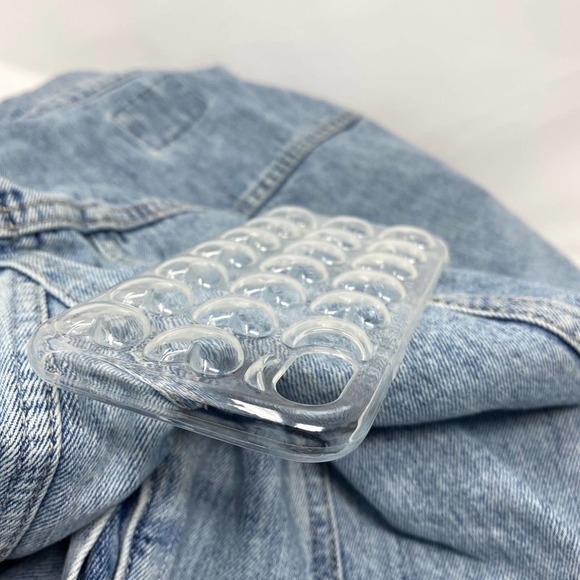 iPhone XS Max Case Clear 3D Heart Cover NEW - Picture 5 of 7